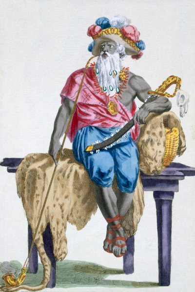 Akasini, King of Assinie by Pierre Duflos